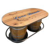Bourbon Barrel Table