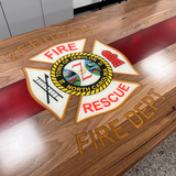Firehouse Logo Tables