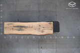 White Oak Live Edge Wood Slab #D747 97" x 21" - 23" x 2.4"