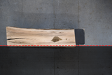 Red Oak Live Edge Wood Slab #D757 97" x 23" - 29" x 4.5"