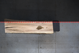 Red Oak Live Edge Wood Slab #D757 97" x 23" - 29" x 4.5"