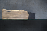 White Oak Live Edge Wood Slab #D796 91" x 31" - 38" x 2.8"