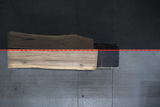 White Oak Live Edge Wood Slab #D796 91" x 31" - 38" x 2.8"