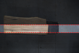 White Oak Live Edge Wood Slab #D796 91" x 31" - 38" x 2.8"