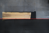 White Oak Live Edge Wood Slab #D931 96" x 21" - 29" x 2.6"