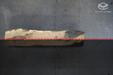 White Oak Live Edge Wood Slab #B867 117" x 27" - 39" x 3.1