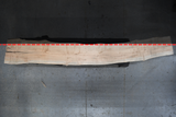 Soft Maple Live Edge Wood Slab #E953 153" x 17" - 24" x 2.6"