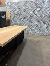 (Pre-Built) Ash Classic-Cut Tabletop #PB091 100" x 37" x 1.9"