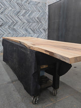 (Pre-Built) Sycamore Live Edge Tabletop #PB138 58" 22" x 2.4"