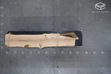 Red Oak Live Edge Wood Slab #F769 100" x 17" - 21" x 4.5"