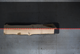 Red Oak Live Edge Wood Slab #F769 100" x 17" - 21" x 4.5"