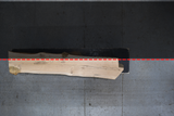 Red Oak Live Edge Wood Slab #F770 100" x 17" - 21" x 4.5"