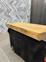 White Oak Live Edge Wood Slab #G882 51" x 26" - 27" x 4.4"