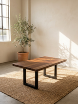 Handcrafted Solid Walnut Coffee Table – One-of-a-Kind Modern Solid Wood Table