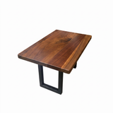 Handcrafted Solid Walnut Coffee Table – One-of-a-Kind Modern Solid Wood Table