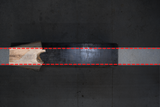 Hickory Live Edge Wood Slab #G500 35" x 18" - 27" x 2.8"