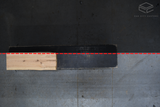 White Oak Live Edge Wood Slab #G885 51" x 17" - 18" x 4.4"
