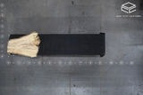 Soft Maple Live Edge Wood Slab #H934 38" x 13" - 29" x 2.3"