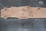 Red Oak Live Edge Wood Slab #A962 204" x 27" - 43" x 3.3"
