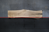 White Oak Live Edge Wood Slab #B960 111" x 23" - 26" x 2.3"