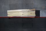 Poplar Live Edge Wood Slab #D956 95" x 25" - 31" x 2.4"