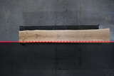 White Oak Live Edge Wood Slab #E955 126" x 16" - 20" x 1.8"