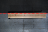 White Oak Live Edge Wood Slab #E955 126" x 16" - 20" x 1.8"