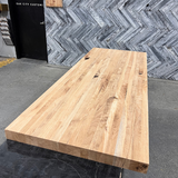 (Pre-Built) Rustic Oak Butcher Block Tabletop #PB036 72" x 27" x 2.4"