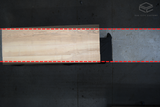 (Pre-Built) Ash Classic-Cut Tabletop #PB089 100" x 37" x 1.9"