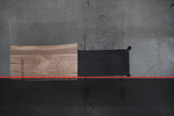 (Pre-Built) Walnut Live Edge Tabletop #PB143 64" x 28" - 33" x 2.3"