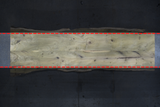 (Pre-Built) Poplar Live Edge Tabletop #PB147 146" x 38" - 51" x 2.0"