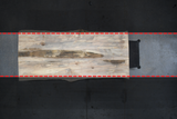 (Pre-Built) Soft Maple Live Edge Tabletop #PB149 101" 40"-46" x 1.4"