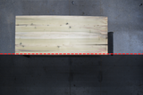 (Pre-Built) Poplar Live Edge Tabletop #PB163 105" x 43" - 45" x 2.0"