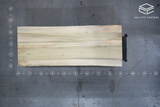(Pre-Built) Poplar Live Edge Tabletop #PB164 106" x 39" - 40" x 2.0"