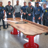 Firehouse Logo Tables