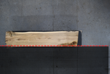 White Oak Live Edge Wood Slab #B777 101" x 20" - 25" x 4.6"