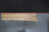 White Oak Live Edge Wood Slab #A778 113" x 25" - 29" x 4.6"