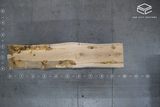 White Oak Live Edge Wood Slab #B779 115" x 22" - 25" x 4.6"