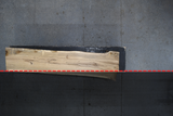 White Oak Live Edge Wood Slab #B781 102" x 21" - 26" x 4.1"