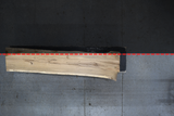 White Oak Live Edge Wood Slab #B781 102" x 21" - 26" x 4.1"