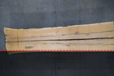 White Oak Live Edge Wood Slab #A785 151" x 33" - 40" x 3.6"