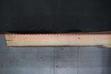 White Oak Live Edge Wood Slab #A787 154" x 17" - 23" x 3.5"