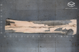 White Oak Live Edge Wood Slab #A789 144" x 23" - 31" x 3.3"