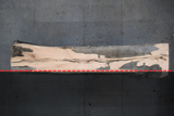 White Oak Live Edge Wood Slab #A789 144" x 23" - 31" x 3.3"