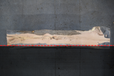 White Oak Live Edge Wood Slab #B790 144" x 23" - 31" x 3.4"