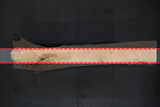 White Oak Live Edge Wood Slab #E791 143" x 20" - 35" x 3.5"