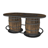 Bourbon Barrel Table