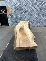 Copper Beech Live Edge Wood Slab #BPD583 99" x 18" - 27" x 2.7"