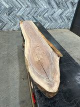 Walnut Live Edge Wood Slab #F498 82" x 14" - 19" x 1.6"