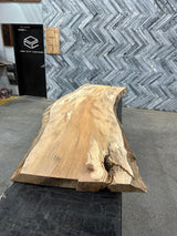 Copper Beech Live Edge Wood Slab #BPD582 92" x 27" - 32" x 2.7"